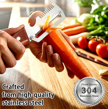 Multi-Functional Vegetable Peeler